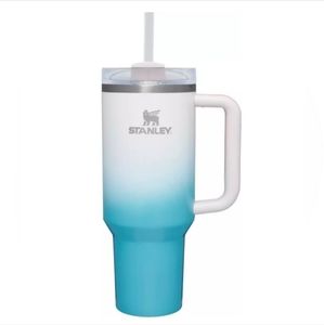 NWT Limited Edition Stanley 40 oz stainless steel pool ombre